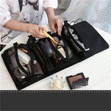 4PCS In 1 Cosmetic For Women Nylon Rope Makeup Bag